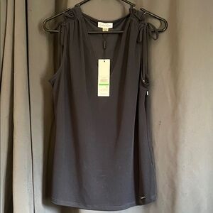 Calvin Klein Charcoal Sleeveless Tank Top